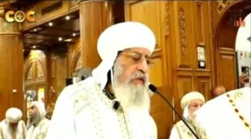 مشهد مهيب.. البابا تواضروس يترأس قداس تدشين كنيسة مارجرجس بأسيوط 1